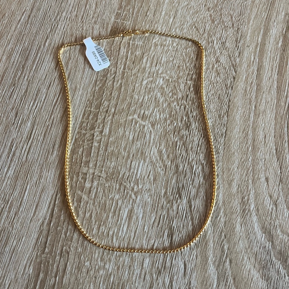 ❤️‍🔥BOGO FREE NWT Madewell Boutique Yellow Gold Plated Short Necklace